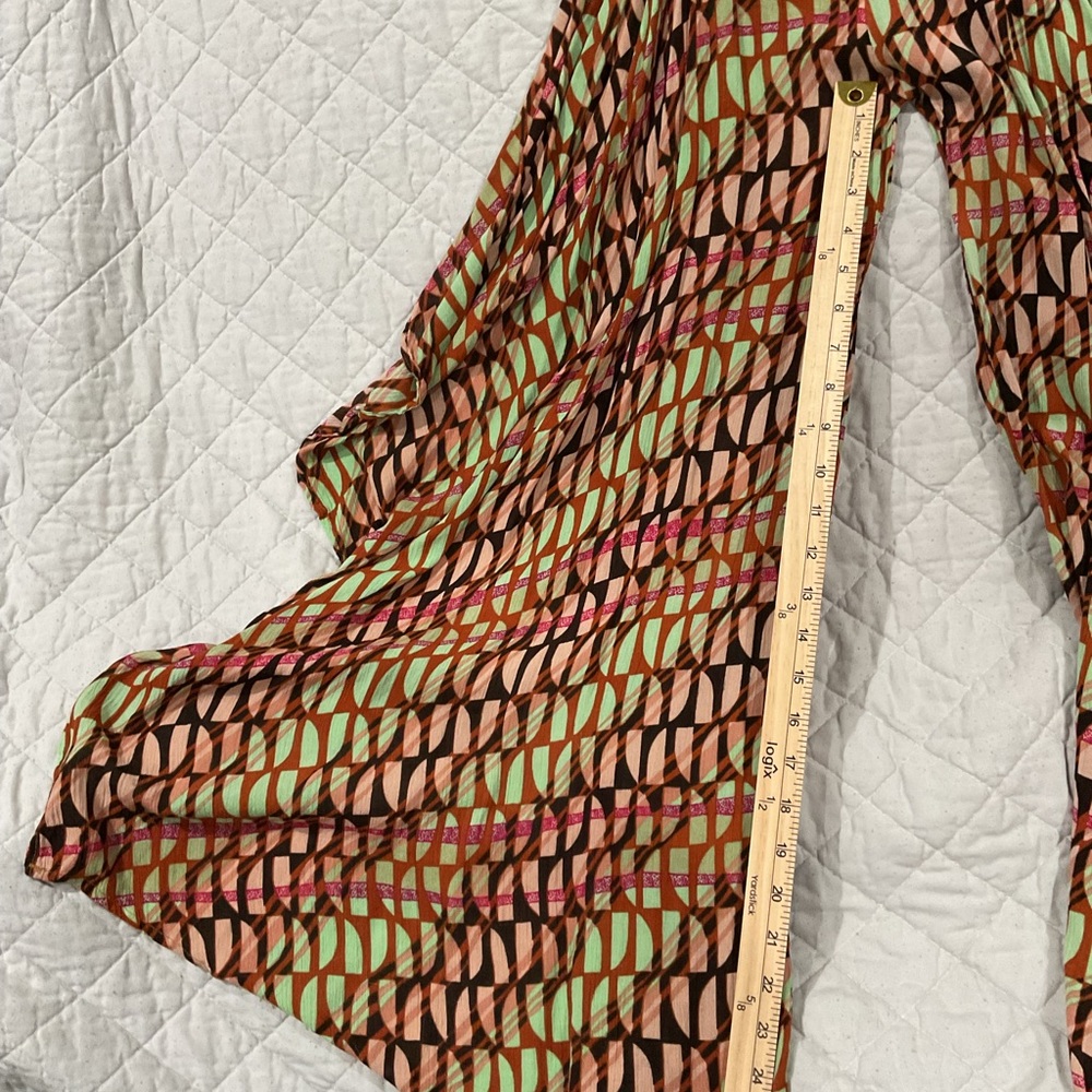 NWT Free People Women's Sahara Bohemian XS Multicolor Patterned Jumpsuit - Picture 13 of 16